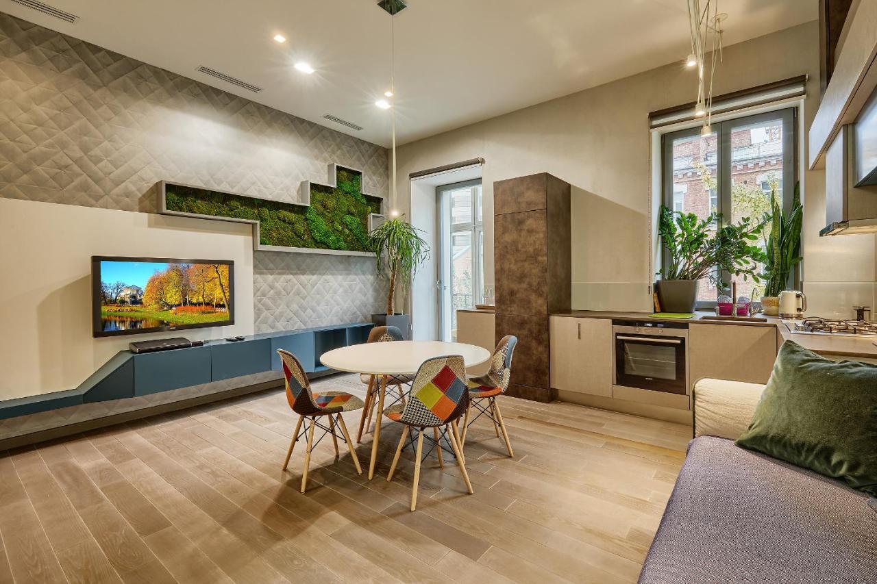 Saksaganskogo Centre Apartment Kiev Luaran gambar